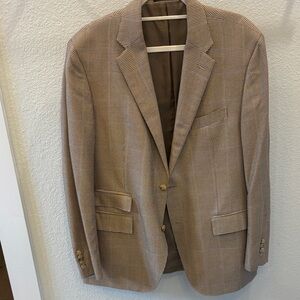 Polo Ralph Lauren Checkered Tan Blazer